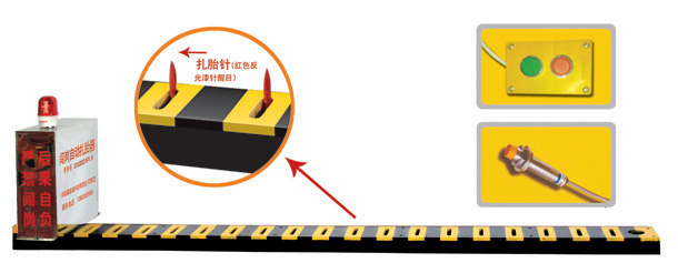 南昌东湖区V3嵌入式闯岗自动扎胎器/阻车器